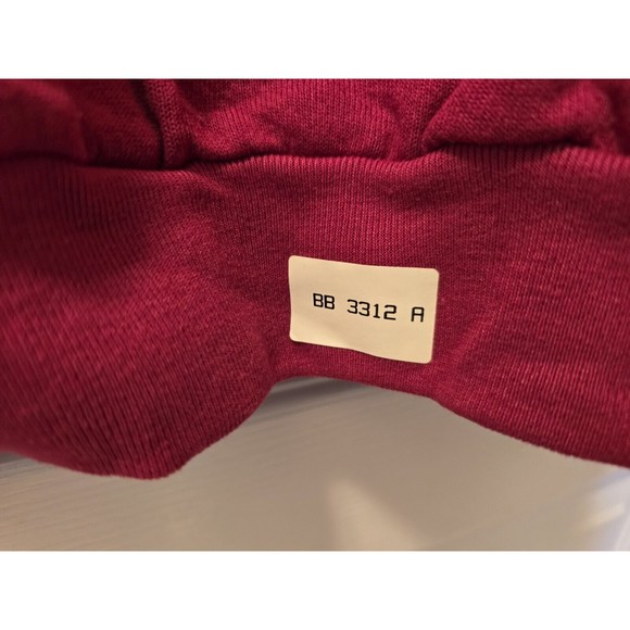 Vtg Fruit Of The Loom Casual Wear Made In USA NOS With Tag Ladies XL Burgundy - Picture 16 of 16
